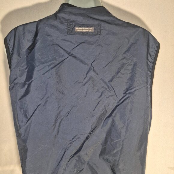 ADIRONDACK TRADING CO. Reversable weatherproof vest Blue, zippered, small - Picture 13 of 16